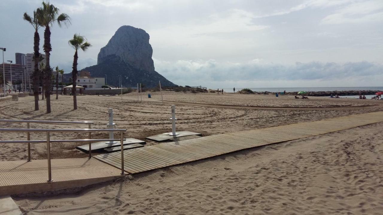 Apart. En Calpe A 150M. De La Playa Bagian luar foto